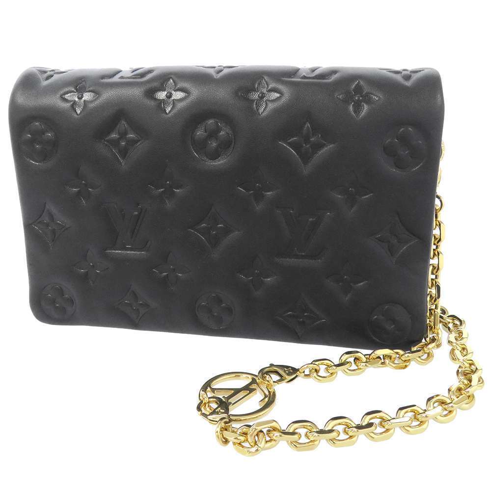 Louis Vuitton Pochette Coussin Shoulder Bag Chain Strap Crossbody